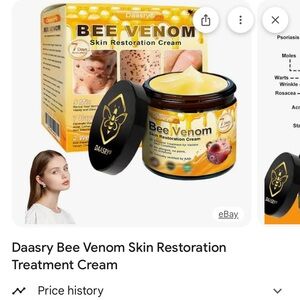 Bee Venom Peptide Skincare reduces wrinkles and blemishes